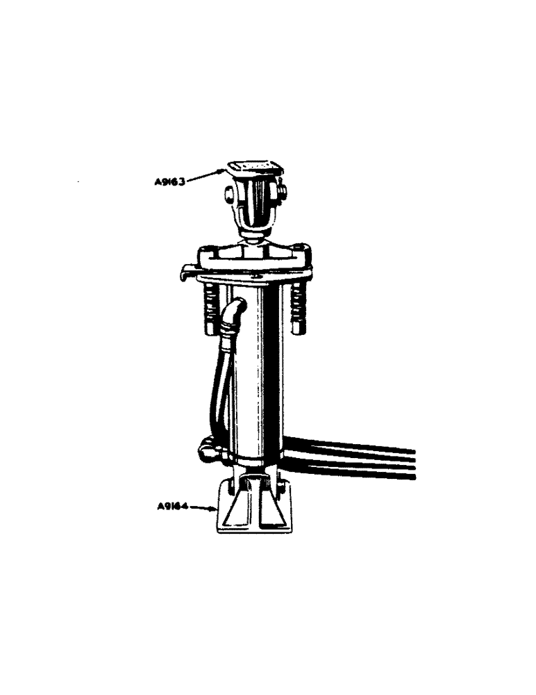 Схема запчастей Case IH 400-SERIES - (221) - JACK PAD AND BASE FOR PORTABLE HYDRAULIC CYLINDER (08) - HYDRAULICS