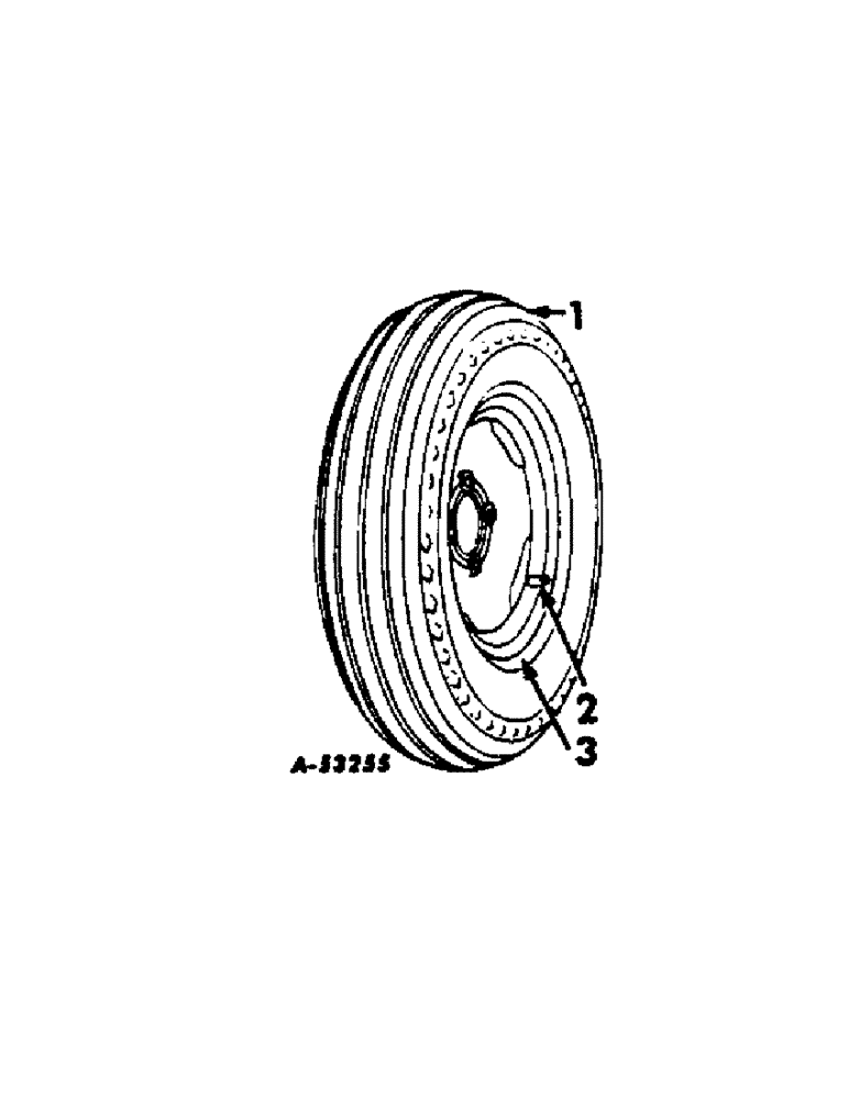 Схема запчастей Case IH 60 - (C-16) - PNEUMATIC TIRE 