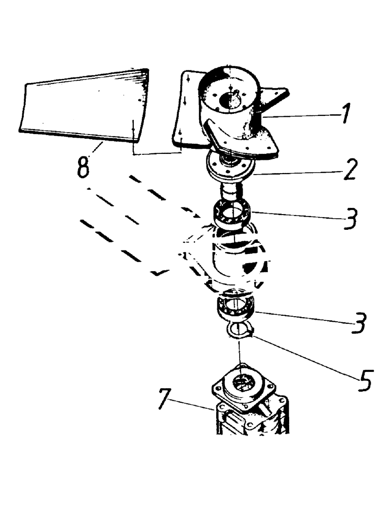 Схема запчастей Case IH 7000 - (A02-31) - MAINFRAME, SECONDARY EXTRACTOR FAN Mainframe & Functioning Components