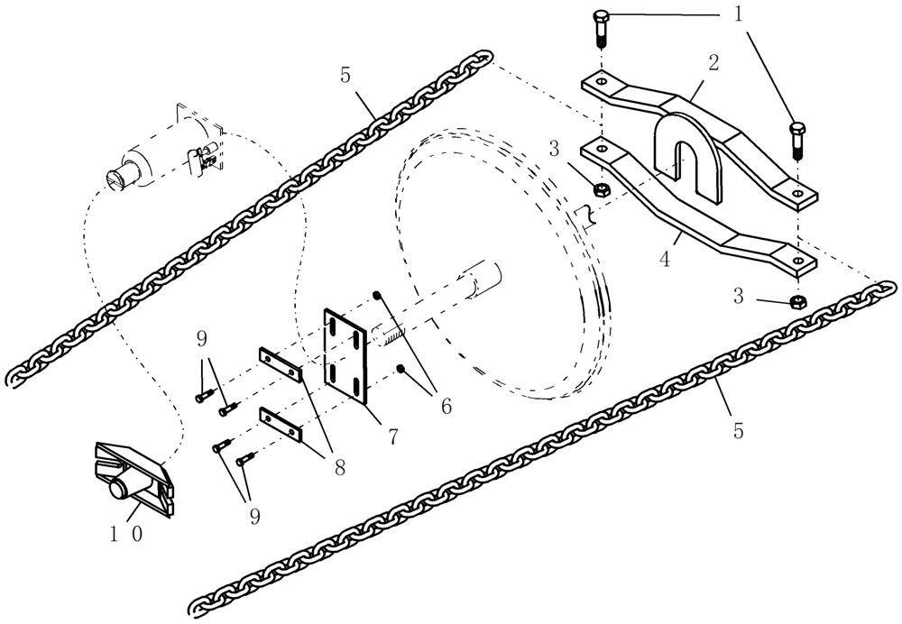 Схема запчастей Case IH 400 - (88.100.01) - PRESS WHEEL REMOVAL TOOL (88) - ACCESSORIES
