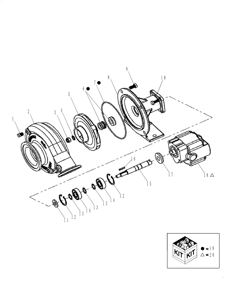 Схема запчастей Case IH SPX3320 - (09-013[02]) - PUMP PRODUCT, ACE Liquid Plumbing