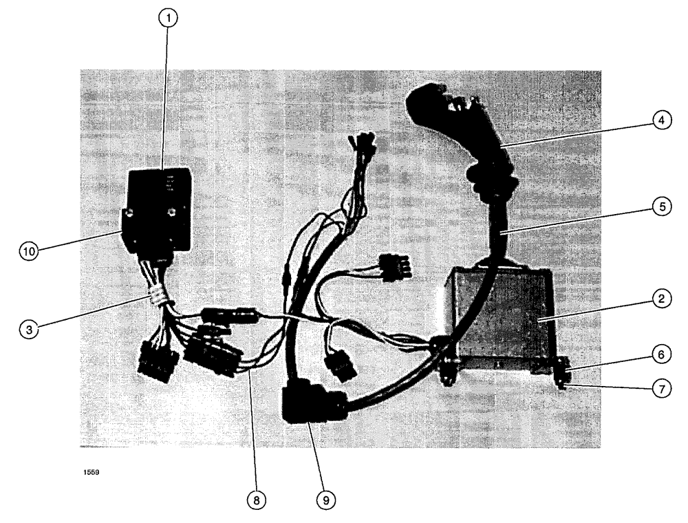 Схема запчастей Case IH SPX4260 - (324) - CONTROL HANDLE ASSEMBLY (78) - SPRAYING