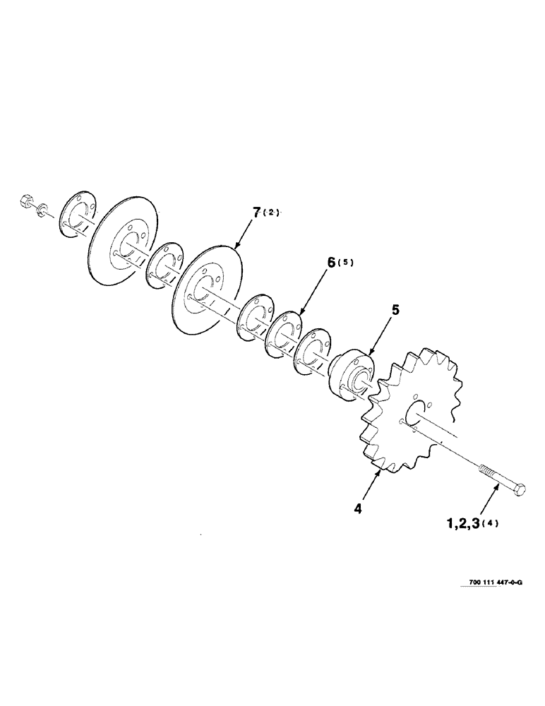Схема запчастей Case IH 8330 - (2-18) - SHEAVE ASSEMBLY (09) - CHASSIS