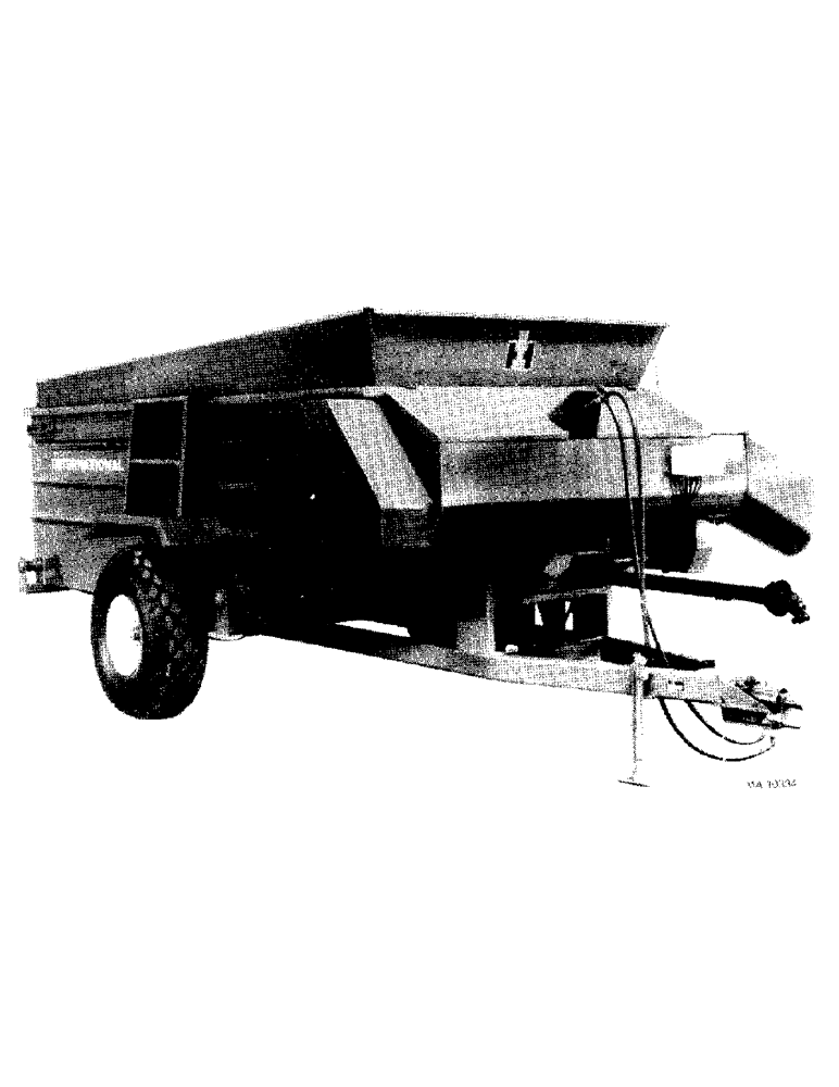 Схема запчастей Case IH 300 - (F-01) - 300 RATION RITE TRAILING SILAGE MIXER 