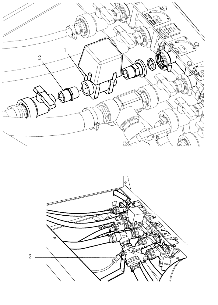 Схема запчастей Case IH 160 - (88.100.12) - ACCESSORIES - AGITATION SHUT OFF (88) - ACCESSORIES