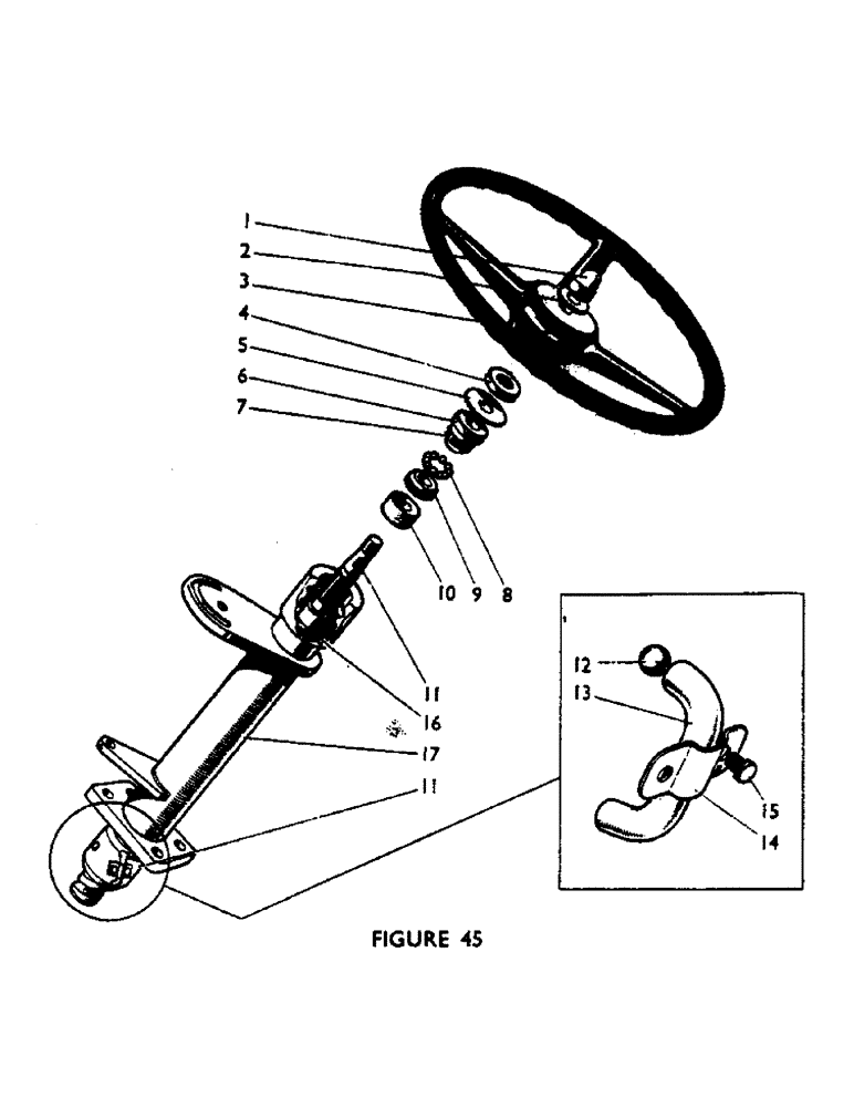 Схема запчастей Case IH 880UE - (68) - STEERING WHEEL AND COLUMN Steering & Front Axle