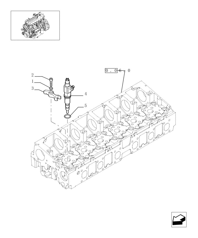 Схема запчастей Case IH F2CE9684D E001 - (0.14.8[01]) - INJECTOR & RELATED PARTS (504137249) 