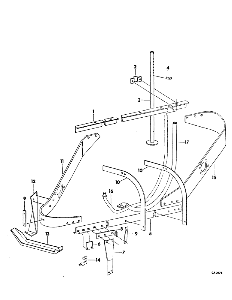 Схема запчастей Case IH 8 - (E-2) - BASKET 