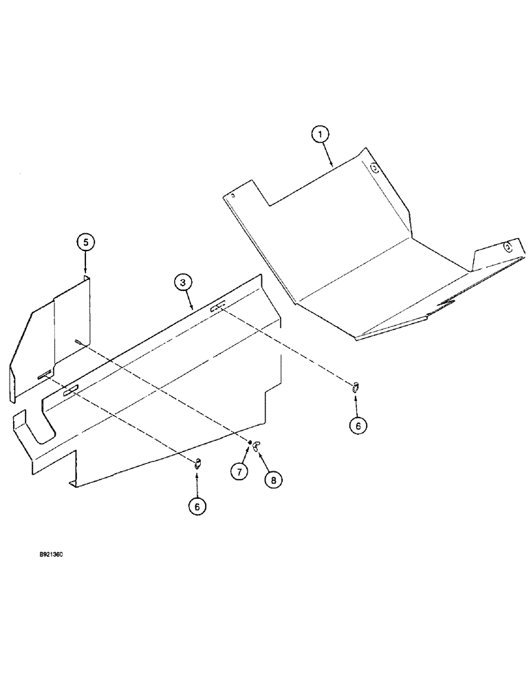 Схема запчастей Case IH 1800 - (9E-26) - PLANT GUARD (12) - CHASSIS
