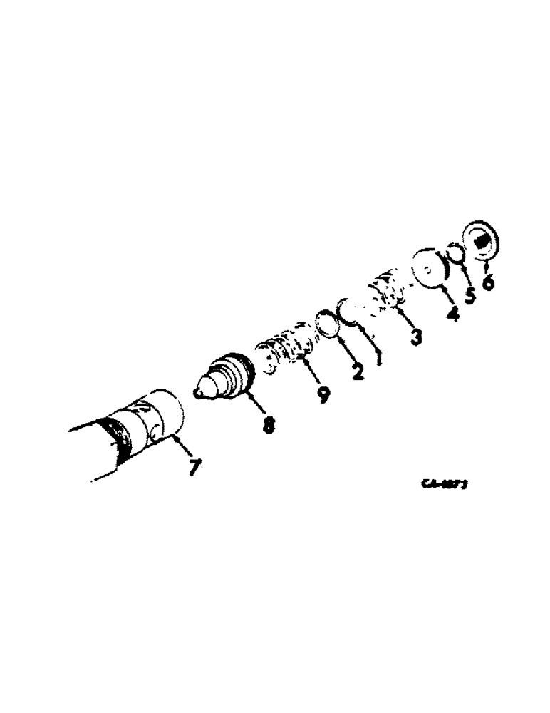 Схема запчастей Case IH 474 - (10-22) - PILOT RELIEF VALVE (07) - HYDRAULICS