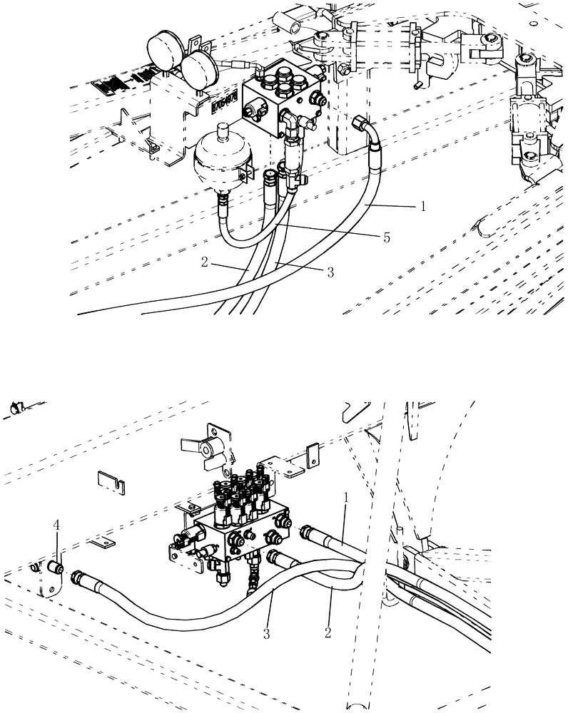 Схема запчастей Case IH 800 - (35.900.56) - HYDRAULICS - FRONT HITCH 2 OF 3 (35) - HYDRAULIC SYSTEMS