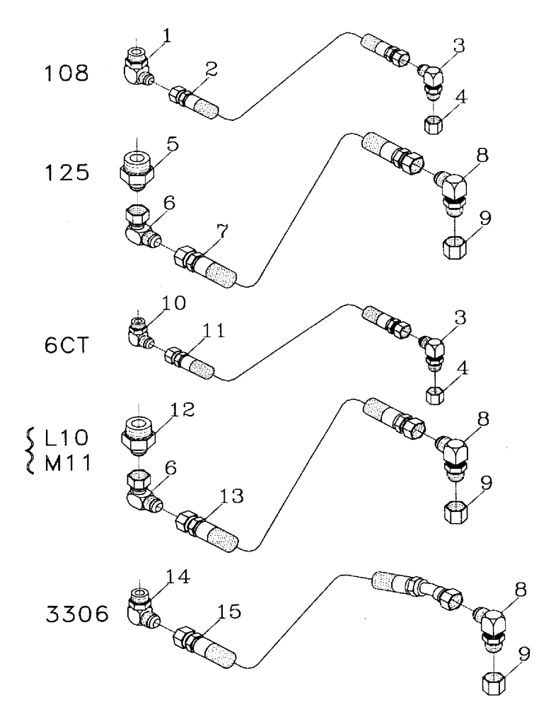 Схема запчастей Case IH 7000 - (C01-14) - SUMP DRAIN Engine & Engine Attachments