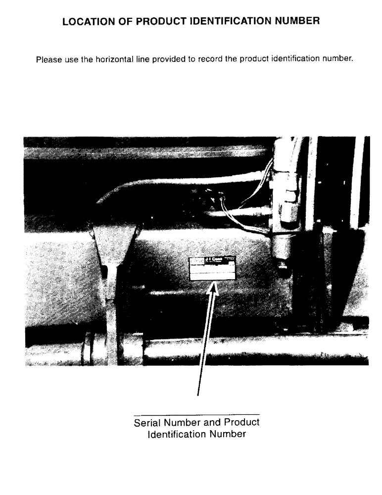 Схема запчастей Case IH 5400 - (1-04) - LOCATION OF PRODUCT INFORMATION NUMBER (00) - PICTORIAL INDEX