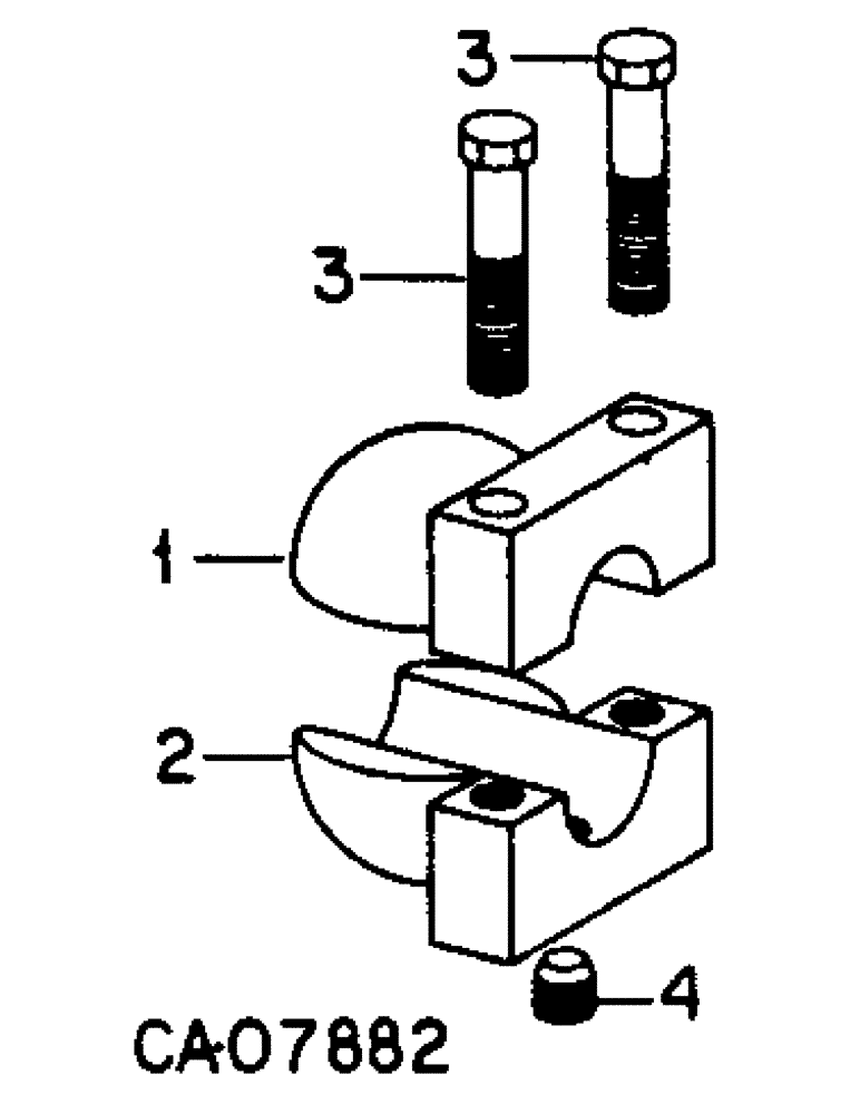Схема запчастей Case IH 3688HC - (09-14) - FRAME, THREE POINT HITCH SPLIT COUPLER BALL (12) - FRAME