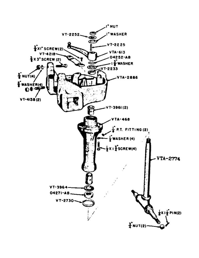 Схема запчастей Case IH VAC13-SERIES - (087) - VAC PEDESTAL AND STEERING PARTS, VAC TRACTORS #4829408 TO #5261528 (05) - STEERING