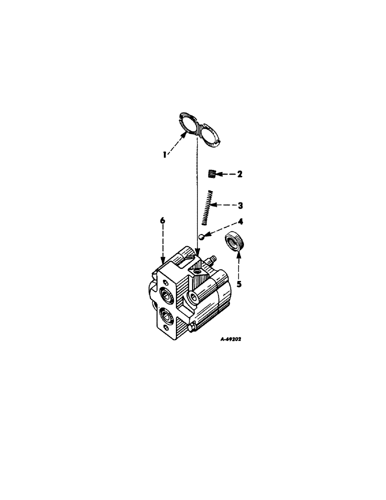 Схема запчастей Case IH 404 - (116[A]) - HYDRAULIC SYSTEM, HYDRAULIC PUMP, THOMPSON (07) - HYDRAULIC SYSTEM