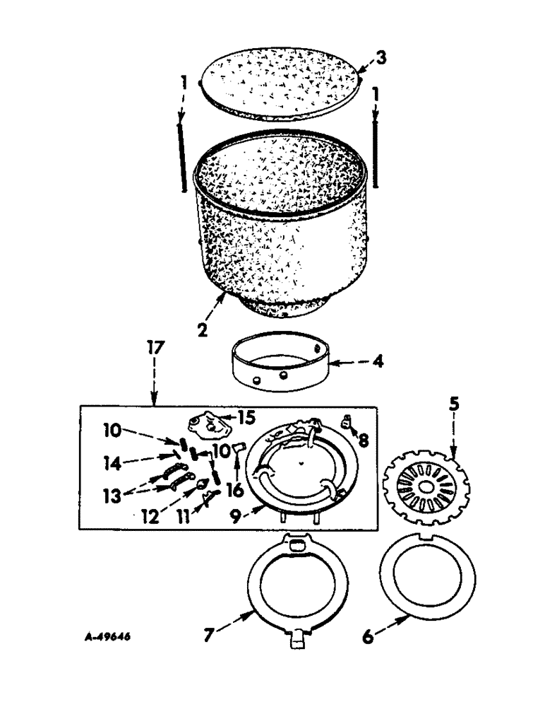 Схема запчастей Case IH 686 - (F-36) - SEED HOPPER, LARGE CAPACITY 