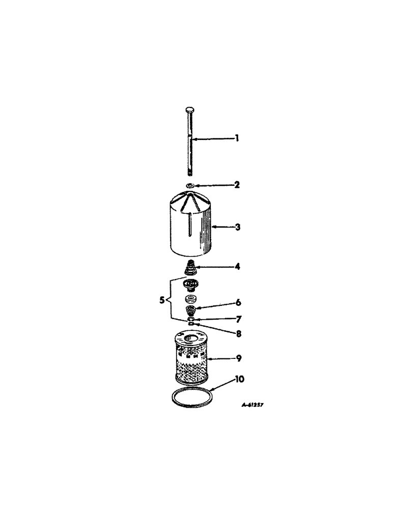 Схема запчастей Case IH D-188 - (C-21[A]) - OIL FILTER 