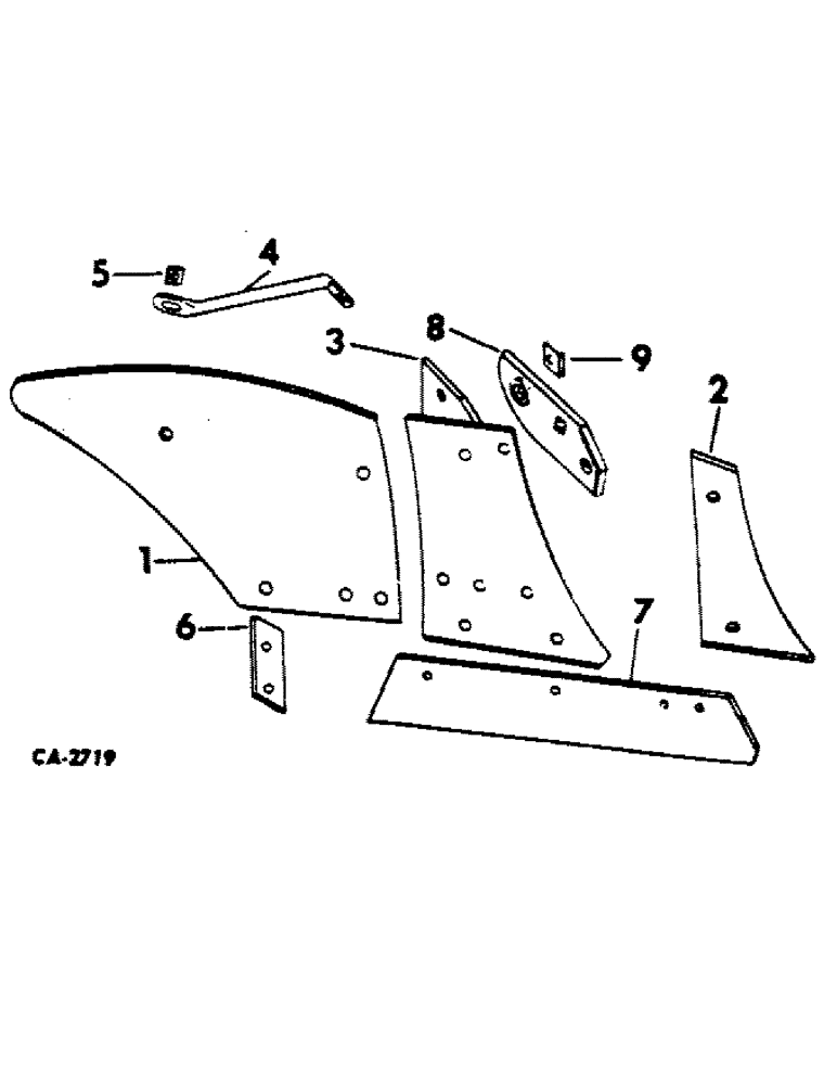 Схема запчастей Case IH L-F194 - (J-7) - SUPER CHIEF BOTTOM, SCX, BUILT 1975 AND SINCE 