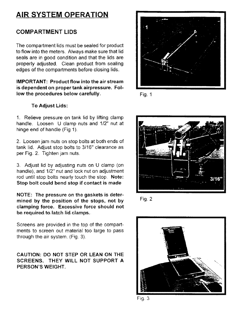 Схема запчастей Case IH 2000 - (B03) - AIR SYSTEM OPERATION 