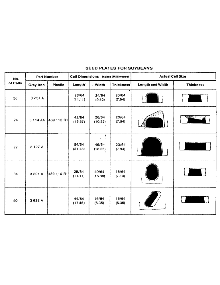 Схема запчастей Case IH 800 - (01-09) - SEED PLATES (09) - CHASSIS/ATTACHMENTS