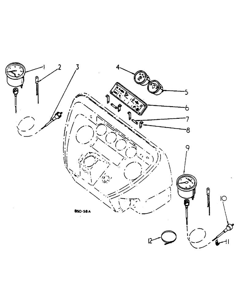 Схема запчастей Case IH HYDRO 84 - (11-02) - INSTRUMENTS, INSTRUMENTS Instruments