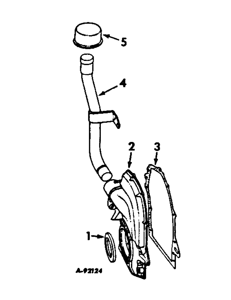 Схема запчастей Case IH V-345 - (B-11) - CRANKCASE FRONT COVER 