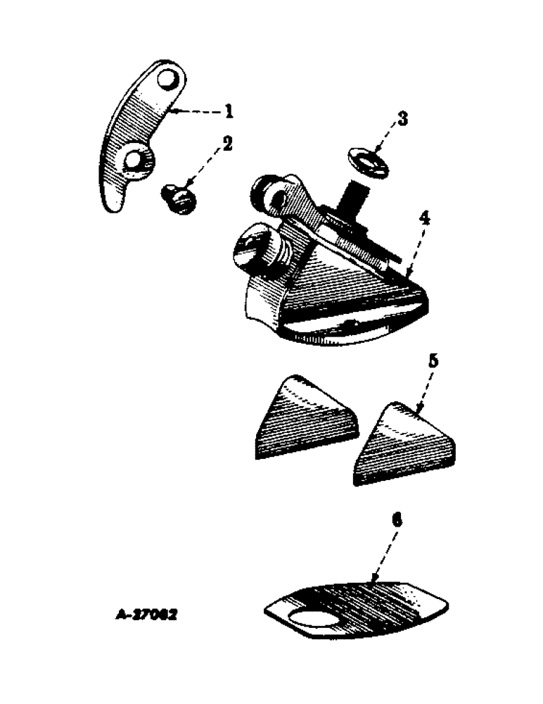 Схема запчастей Case IH FARMALL C - (073) - ELECTRICAL SYSTEM, STARTING SWITCH, DELCO-REMY (06) - ELECTRICAL SYSTEMS