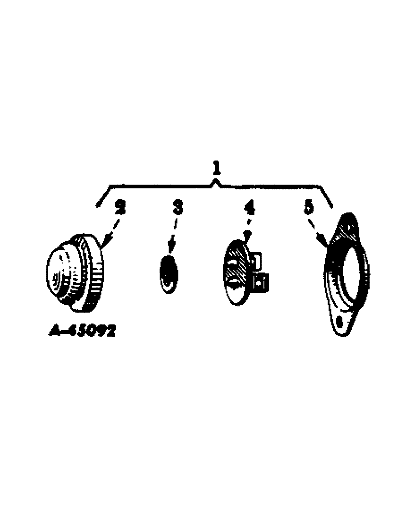 Схема запчастей Case IH 350 - (140) - ELECTRICAL SYSTEM, DIESEL ENGINE, PUSH BUTTON STARTING SWITCH (06) - ELECTRICAL SYSTEMS