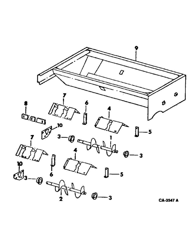 Схема запчастей Case IH 915 - (26-04) - GRAIN TANK, GRAIN TANK AUGER AND COVER Grain Tank