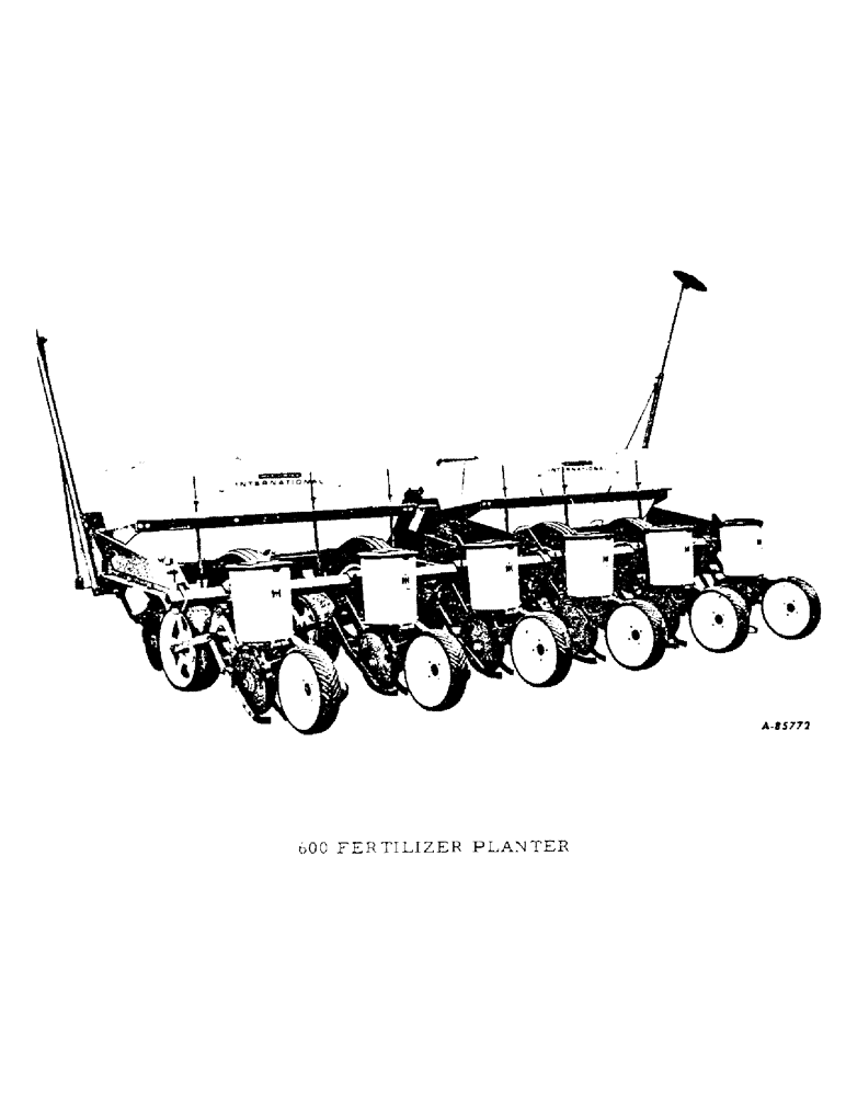 Схема запчастей Case IH 600 - (S-02) - 600 FERTILIZER PLANTER 