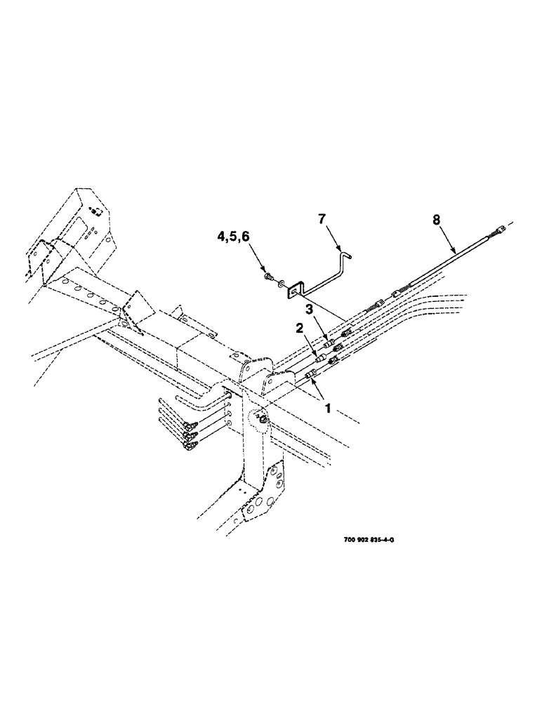 Схема запчастей Case IH 8820 - (9-066) - HYDRAULIC ASSEMBLY, REEL LIFT (35) - HYDRAULIC SYSTEMS