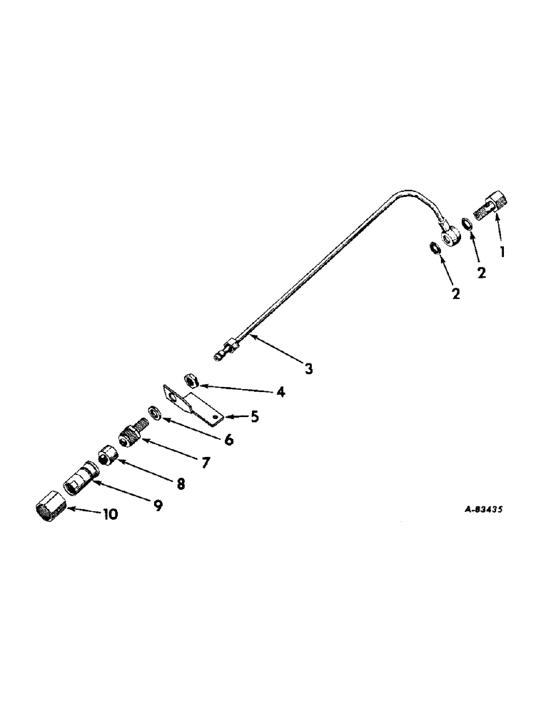 Схема запчастей Case IH B414 - (125) - HYDRAULIC SYSTEM, SELF-SEALING COUPLING ATTACHMENT (07) - HYDRAULIC SYSTEM