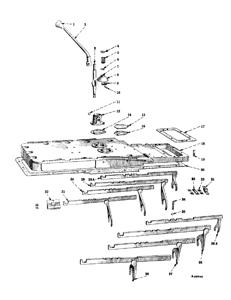 Схема запчастей Case IH SUPER M-TA - (270) - CHASSIS, REVERSE OPERATION ATTACHMENT (12) - CHASSIS