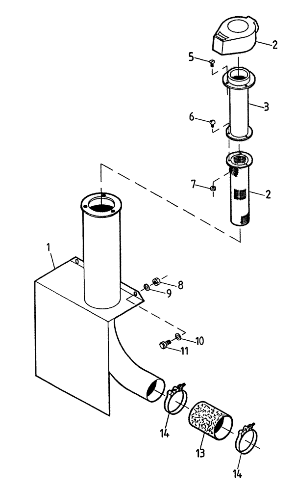 Схема запчастей Case IH 7700 - (C03[05A]) - FUEL FILLER / STEP Engine & Engine Attachments