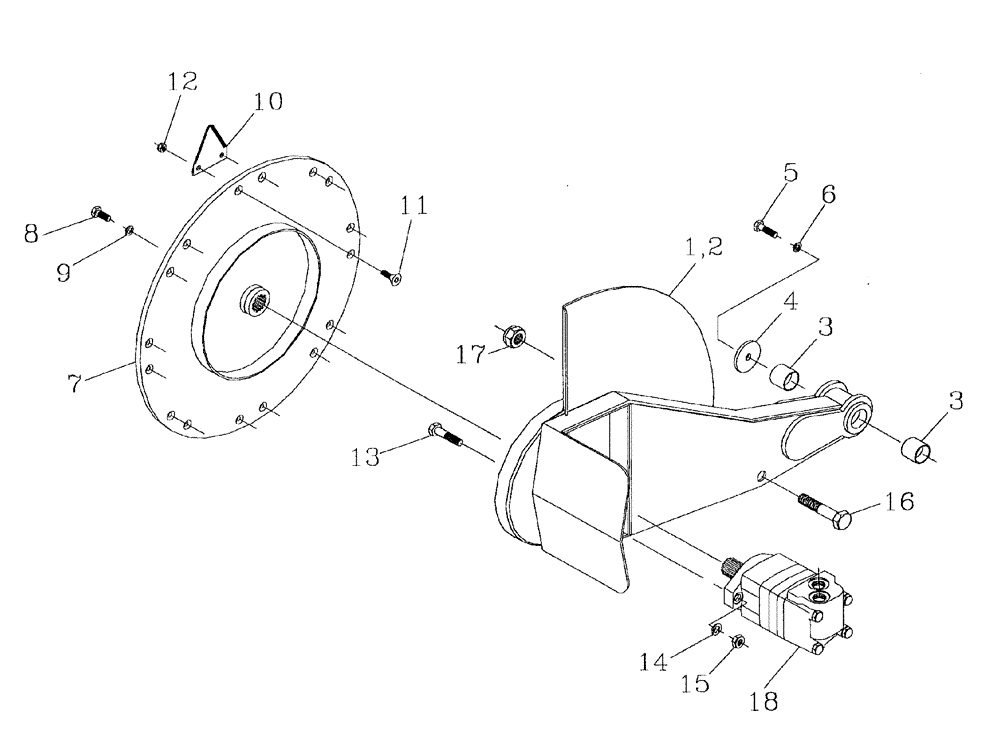 Схема запчастей Case IH 7700 - (A03[05]) - SIDETRIM KNIVES (HYDRAULICALLY ADJUSTABLE) Mainframe & Functioning Components