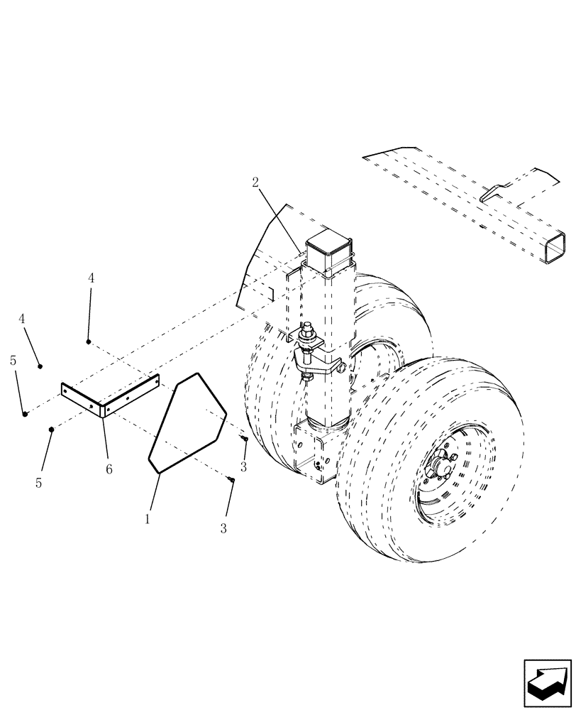 Схема запчастей Case IH 700 - (90.108.02) - SIGN, SLOW MOVING VEHICLE (90) - PLATFORM, CAB, BODYWORK AND DECALS