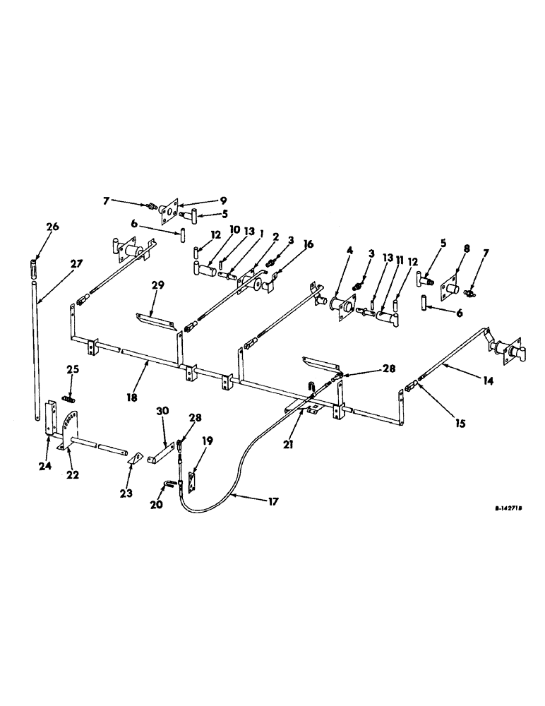 Схема запчастей Case IH 630N - (G-15) - STALK ROLL CONTROL (58) - ATTACHMENTS/HEADERS