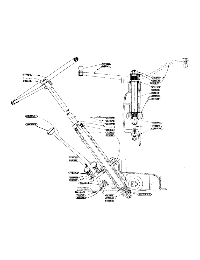 Схема запчастей Case IH SC-SERIES - (115) - STEERING GEAR ASSEMBLY (05) - STEERING