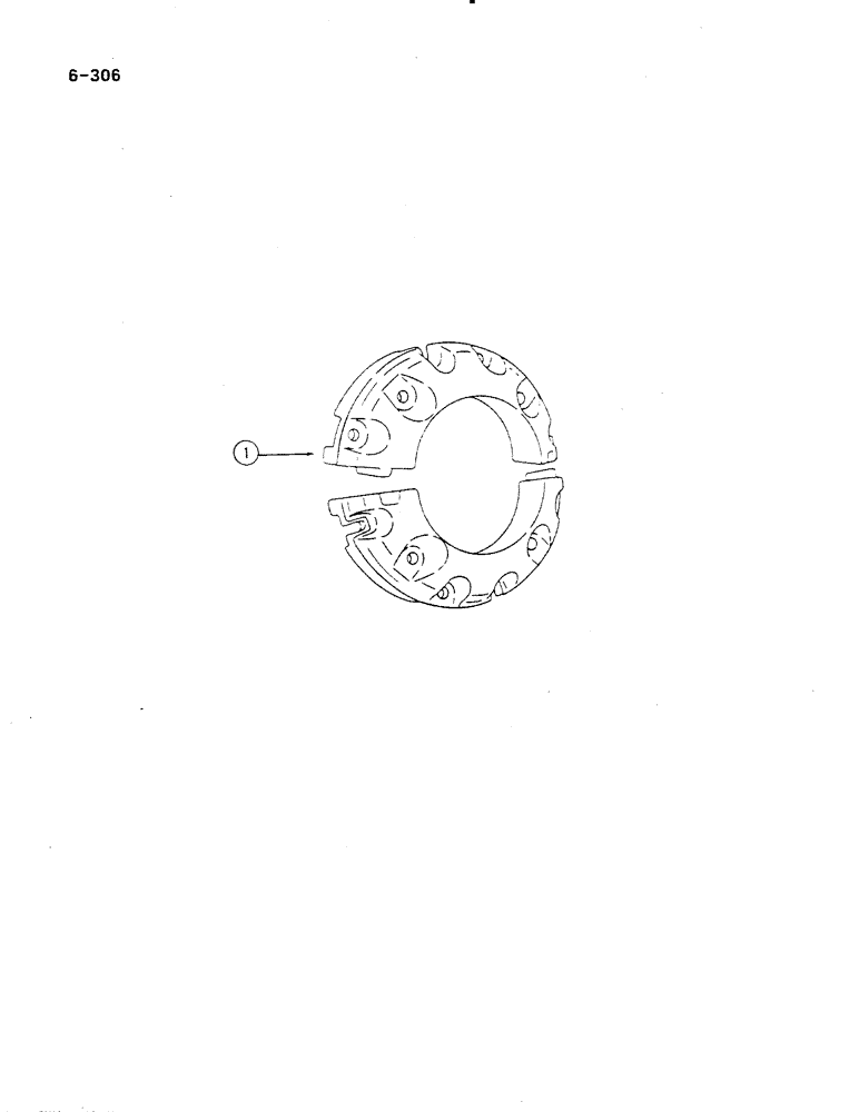 Схема запчастей Case IH 485 - (6-306) - REAR WHEEL WEIGHTS, SPLIT TYPE (06) - POWER TRAIN