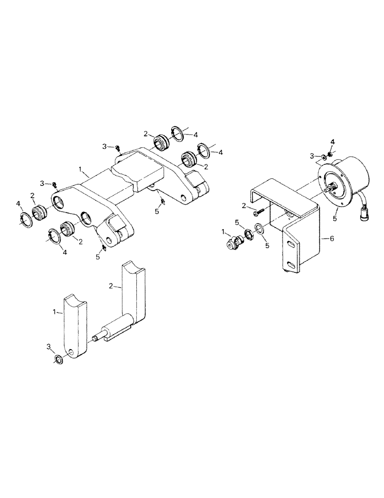 Схема запчастей Case IH STEIGER - (10-05) - 3-POINT HITCH COMPONENTS Options & Miscellaneous