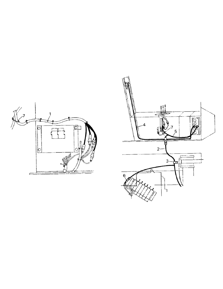 Схема запчастей Case IH CP-1400 - (02-14) - CONTROL CONSOLE ELECTRICAL, PTO AND 3-POINT HITCH OPTIONS (06) - ELECTRICAL