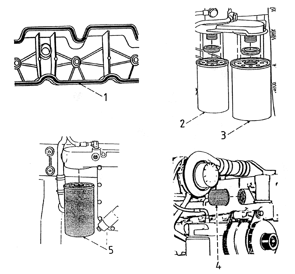Схема запчастей Case IH 7000 - (C01-70) - FILTERS (6CT) Engine & Engine Attachments