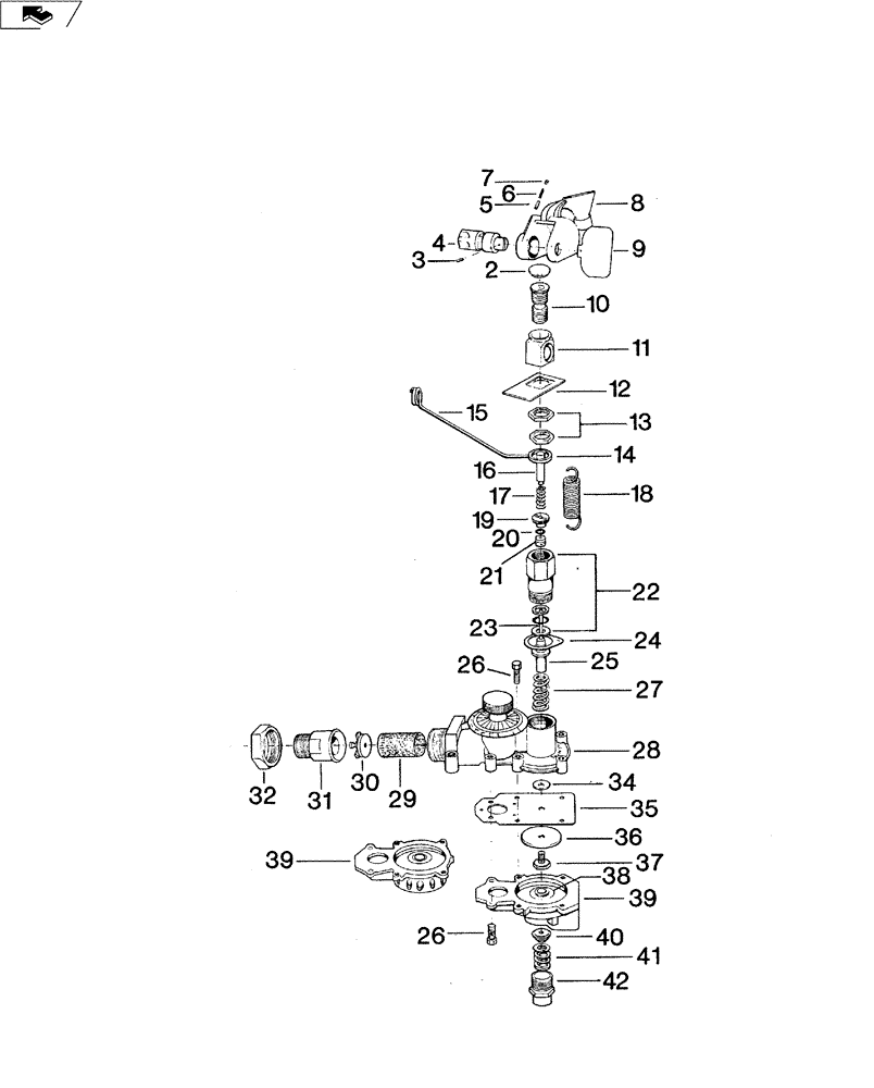 Схема запчастей Case IH CHIZZL CHAMP - (35.106.01) - A-6500 CONTINENTAL REGULATOR (35) - HYDRAULIC SYSTEMS