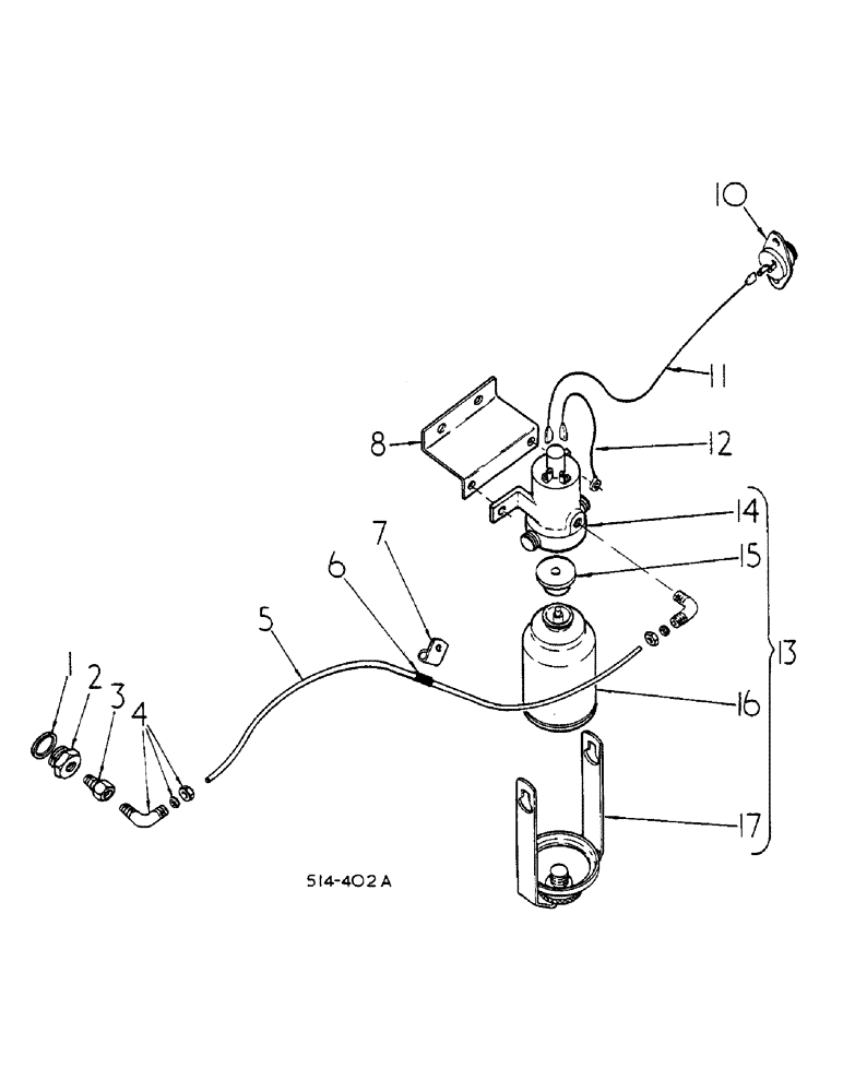 Схема запчастей Case IH 258 - (12-020) - COLD START, ETHER STARTNG Power
