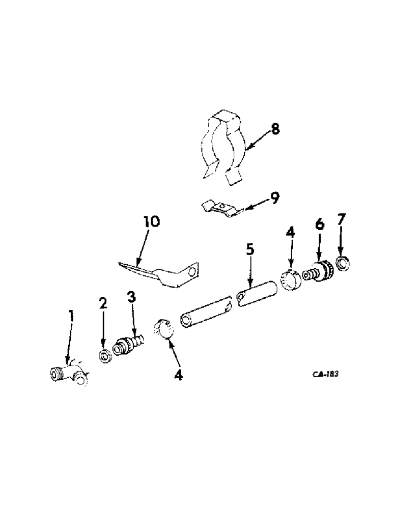 Схема запчастей Case IH LIQUID - (C-59) - LIQUID CHEMICAL FERTILIZERS, DUPLEX PLANTER HOSE ADAPTING ATTACHMENT 