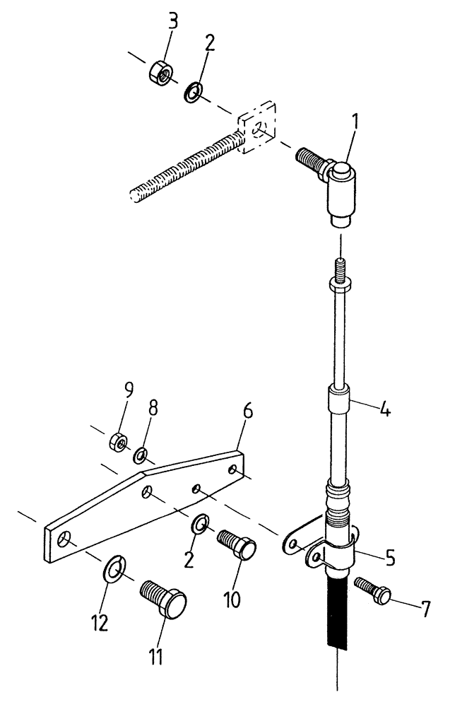 Схема запчастей Case IH 7700 - (C03[45A]) - THROTTLE {3306} Engine & Engine Attachments