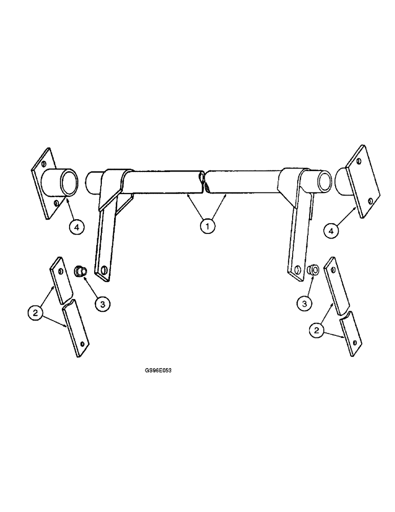 Схема запчастей Case IH INTERNATIONAL - (3-50) - FLOAT LOCKOUT ATTACHMENT, PRIOR TO SERIAL NUMBER 2501 (12) - MAIN FRAME