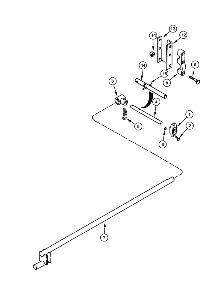 Схема запчастей Case IH 1010 - (09C-02) - AUGER FINGERS, RETRACTABLE (09) - CHASSIS/ATTACHMENTS