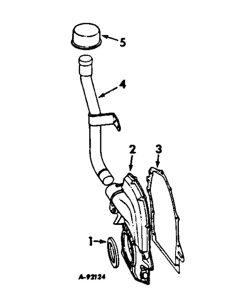 Схема запчастей Case IH V-304 - (A-10) - CRANKCASE FRONT COVER 